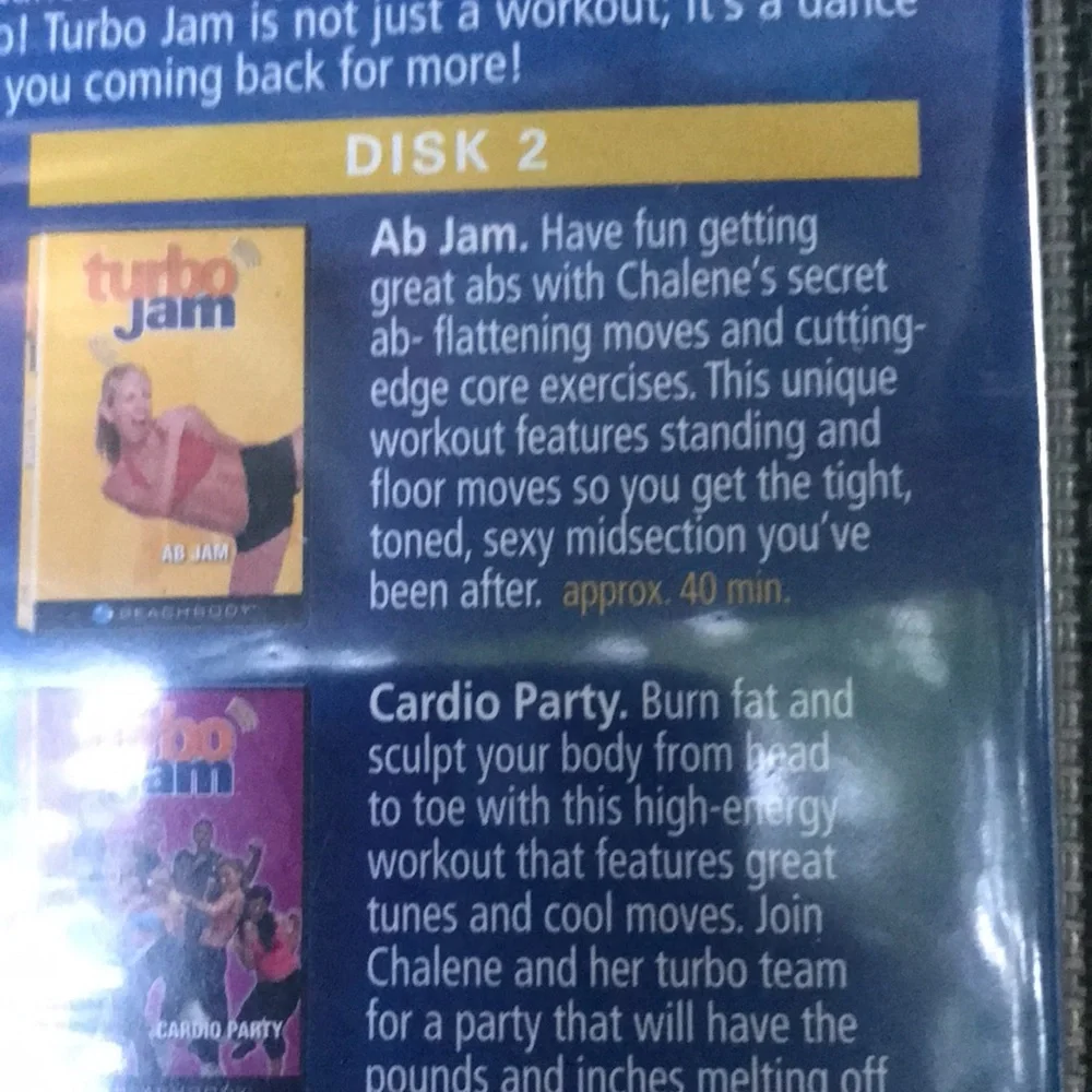 Turbo Jam DVD by Beachbody NWT